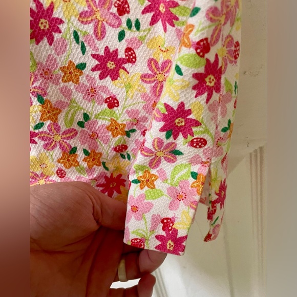 Lilly Pulitzer Dress Girl’s 12 Vintage VTG Lined Preppy Resort Spring Easter - Picture 9 of 10